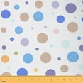thumbnail image 1 of Homewish Blue Polka Dots Kids Fabric by the Yard 1 Yard, Chic Abstract Ombre Room Decor Fabric by the Yard, Modern Simple Style Sewing Fabric, Lightweight Room Decor, 1 of 6