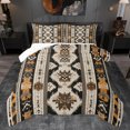 thumbnail image 1 of Homewish Bohemian Aztec Bedding Comforter Set for Adult, Hippie Stripes Rectangle Twin Comforter Sets, Southwestern Reversible Bedding Set, Ultra Soft Bedroom Decor, 2 Pieces, 1 of 8