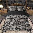 thumbnail image 1 of Homewish Boho Paisley 7-Piece Twin Bedding Set - Bohemian Exotic, 1 of 8