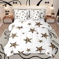 thumbnail image 1 of Homewish Boys Girls Stars Print Twin Bedding Sets 7-Piece,Animal Leopard Print Bedding Comforter Set Microfiber,Cartoon Cheetah Print Breathable Sheet Sets,Breathable Home Decor,Reversible, 1 of 8