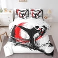 thumbnail image 1 of Homewish Boys Girls Taekwondo 7-Piece Bedding Comforter Set,Abstract Splash King Bedding Sets,Sport Theme Ultra Soft Bed Sheets,Ultra Soft Home Decor,Reversible, 1 of 8