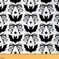 thumbnail image 1 of Homewish Boys Happy Halloween Fabric by the Yard 1 Yard,Cute Bats Home Decor Fabric by the Yard,Kawaii Bow Tie Sewing Fabric For Girls Teens,Ultra Soft Home Decor, 1 of 6