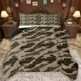 thumbnail image 1 of Homewish Brown Camouflage Queen Comforter Set,Retro Rustic Camo Bedding Sets,Country Farmhouse Lodge Bedding Comforter Set For Kids,Breathable Home Decor Reversible,3pcs, 1 of 8