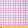 thumbnail image 1 of Homewish Buffalo Plaid Female Fabric by the Yard 1 Yard, Pink Purple Checkered Room Decor Fabric by the Yard, Vintage Fashion Sewing Fabric, Luxury Bedroom Decor, 1 of 6