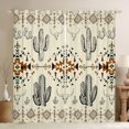 thumbnail image 1 of Homewish Cactus Bull Skull Black Out Curtains for Children Teens,Tribal Aztec Curtains Pack of 2 (42x63 Each),Western Theme Bedroom Curtains,Super Cozy Room Decor, 1 of 6