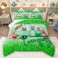 thumbnail image 1 of Homewish Camper Car Rv Full Size Comforter Sets,Green White Bedding Comforter Set,Outdoor Camping Adventure Bedding Sets For Girl,Breathable Home Decor Reversible,3pcs, 1 of 8