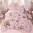 thumbnail image 1 of Homewish Cartoon Animal Otter Full Size Comforter Sets 3-Piece for Kids Boys Girls,Koi Fish Bedding Comforter Set,Stars Print Lightweight Bedding Sets,Ultra Soft Home Decor,Reversible, 1 of 8