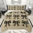 thumbnail image 1 of Homewish Cartoon Bow Knot Bedding Comforter Set,Vintage Camo Pattern Twin Comforter Sets,Green Brown Bedding Set For Boys Girls,Breathable Home Decor Reversible,2-Piece, 1 of 8