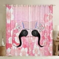 thumbnail image 1 of Homewish Cartoon Game Console Curtains Pack of 2 (42x84 Each) for Kids, Modern Video Game Player Curtains Blackout, Pink Cherry Blossoms Bedroom Curtains, Blackout Curtains Home Decor, 1 of 6