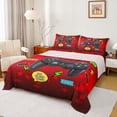 thumbnail image 1 of Homewish Cartoon Game Console Full Size Sheets, Eat Sleep Game Bed Sheets, Teens Kids Boys Girls Sheet Sets, Breathable Home Decor, 4-Piece, 1 of 7