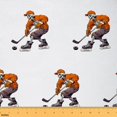 thumbnail image 1 of Homewish Cartoon Ice Hockey 01 for Kids, Skeleton Skull Room Decor Fabric by the Yard, Modern Ball Sports Sewing Fabric, Luxury Bedroom Decor, 1 of 6