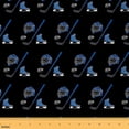 thumbnail image 1 of Homewish Cartoon Ice Hockey Fabric by the Yard 1 Yard, Modern Sport Lover Room Decor Fabric by the Yard, Teens Boys Girls Kids Sewing Fabric, Luxury Bedroom Decor, 1 of 6