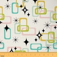 thumbnail image 1 of Homewish Cartoon Stars Print 01, Chic Square Abstract Room Decor Fabric by the Yard, Retro Rectangle Sewing Fabric, Breathable Home Decor, 1 of 6