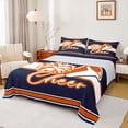 thumbnail image 1 of Homewish 4-Piece Queen Sheet Set, Cheer Team Dance, Ultra Soft Stripes Bedding, 1 of 7