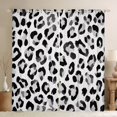 thumbnail image 1 of Homewish Chic Abstract Adult Black Out Curtains, White Black Leopard Print Curtains Pack of 2 (42x63 Each), Modern Fashion Style Bedroom Curtains, Living Room Curtains Decor, 1 of 6