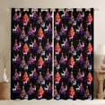 thumbnail image 1 of Homewish Christmas Tree Deer Curtains Pack of 2 (42x84 Each) for Children Female Teens,Happy New Year Curtains Blackout,Xmas Festival Bedroom Curtains,Breathable Home Decor, 1 of 6