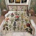thumbnail image 1 of Homewish Countryside Botanical Flower Bedding Comforter Set,Retro Rustic Floral Twin Comforter Sets,Green Brown Bedding Set For Men Women,Ultra Soft Home Decor Reversible,2-Piece, 1 of 8