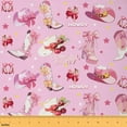 thumbnail image 1 of Homewish Cowboy Cowgirl Boots 01, Kawaii Pink Ribbon Hats Room Decor Fabric by the Yard, Teens Girls Kids Sewing Fabric, Microfiber Bedroom Decor, 1 of 6