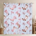 thumbnail image 1 of Homewish Cowgirl Cowboy Kids Black Out Curtains, Cute Princess Bowknot Ribbon Curtains Pack of 2 (42x63 Each), Cartoon Star Print Bedroom Curtains, Living Room Curtains Decor, 1 of 6