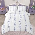 thumbnail image 1 of Homewish Cute Bow-Tie Full Size Comforter Sets 3-Piece for Female Men Adults,Blue White Bedding Comforter Set,Dreamy Princess Lightweight Bedding Sets,Ultra Soft Home Decor,Reversible, 1 of 8