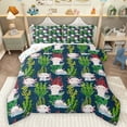 thumbnail image 1 of Homewish Cute Cartoon Axolotl Full Size Comforter Sets,Watercolor Ocean Coral Bedding Comforter Set,Hreen Deepblue Pink Bedding Sets For Girls Kids,Microfiber Bedroom Decor Reversible,3-Piece, 1 of 8