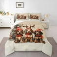 thumbnail image 1 of Homewish Cute Cartoon Dachshund Bedding Comforter Set,Kawaii Puppy Dogs Twin Comforter Sets,Merry Xmas Bedding Set For Girl Boys,Ultra Soft Room Decor Reversible,2 Pieces, 1 of 8