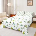 thumbnail image 1 of Homewish Cute Jungle Dino 4pcs Bed Sheets for Kids Teens,Cartoon Wildlife King Sheets,Woodland Animal Dinosaur Super Cozy Sheet Set,Luxury Bedroom Decor, 1 of 7