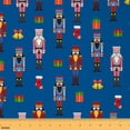 thumbnail image 1 of Homewish Cute Royal Nutcracker Fabric by the Yard 1 Yard for Kids, Happy New Year Room Decor Fabric by the Yard, Christmas Gifts Sewing Fabric, Microfiber Bedroom Decor, 1 of 6