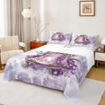 thumbnail image 1 of Homewish Dreamy Christmas Bell Full Size Sheets, Vintage Western Fashion Bed Sheets, Fairy Tale Theme Sheet Sets, Ultra Soft Bedroom Decor, 4pcs, 1 of 7