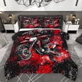 thumbnail image 1 of Homewish Extreme Sport Motocross 3 Pieces Queen Comforter Set For Adults Boys Girls,Universe Galaxy Ultra Soft Bedding Sets,Abstract Gradient Bedding Comforter Set,Luxury Bedroom Decor,Reversible, 1 of 8