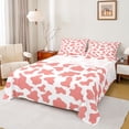 thumbnail image 1 of Homewish Farmhouse Bull Print Twin Sheet Sets 3pcs for Teens Female Men,Abstract Geometric Twin Fitted Sheet Microfiber,Rustic Animal Cow Cattle Breathable Flat Sheet,Breathable Home Decor, 1 of 7