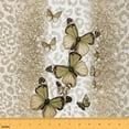 thumbnail image 1 of Homewish Fashion Cheetah Print 01 for Adult, Glitter Dreamy Diamond Room Decor Fabric by the Yard, Romantic Butterfly Sewing Fabric, Luxury Bedroom Decor, 1 of 6