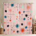 thumbnail image 1 of Homewish Fashion Cycle Abstract Blackout Curtains Set of 2 (52x84 Each), Cartoon Minimalst Minimalism Window Curtains, Teens Kids Boys Girls Curtains and Drapes, Living Room Curtains Decor, 1 of 5