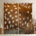 thumbnail image 1 of Homewish Fashion Deer Print Blackout Curtains Set of 2 (52x84 Each) foe Adult, Wildlife Animal Window Curtains, Rustic Farmhouse Theme Curtains and Drapes, Black Out Curtains Decor, 1 of 6