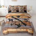 thumbnail image 1 of Homewish Female Men Women Pike Fish Mallard Duck Deer Bedding Comforter Set 7-Piece,Fishing And Hunting Animal King Bedding Sets,Vintage Lodge Cabin Ultra Soft Bed Sheets,Breathable Home Decor, 1 of 8