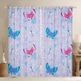 thumbnail image 1 of Homewish Flying Dragonflies Butterflies Black Out Curtains for Boys Girls,Spring Garden Curtains Pack of 2 (42x63 Each),Chic Flowers Bedroom Curtains,Microfiber Bedroom Decor, 1 of 6