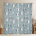 thumbnail image 1 of Homewish Funny Kawaii Owl Curtains Pack of 2 (42x84 Each), Cute Cartoon Animal Curtains Blackout, Teens Kids Boys Girls Bedroom Curtains, Blackout Curtains Home Decor, 1 of 6