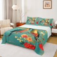 thumbnail image 1 of Homewish Funny Spring Bird Full Size Sheets, Rustic Blossoms Flower Bed Sheets, Retro Farmhouse Style Sheet Sets, Ultra Soft Bedroom Decor, 4pcs, 1 of 7