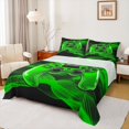 thumbnail image 1 of Homewish Game Console Full Size Sheets,Gamepad Gamer Bed Sheets,Black Green Sheet Sets For Kids,Super Cozy Room Decor,4pcs, 1 of 7