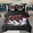 thumbnail image 1 of Homewish Gamer Ice Hockey 7-Piece King Bedding Set - Ball Game Sport Theme, 1 of 8