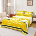 thumbnail image 1 of Homewish Girly Dreamy Dance 3pcs Twin Sheet Sets For Female Men Teens,Cheer Team Twin Fitted Sheet,Sport Theme Breathable Flat Sheet,Breathable Home Decor, 1 of 7