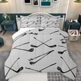 thumbnail image 1 of Homewish Golf Ball Sports Bedding Comforter Set,Ball Game Gaming Twin Comforter Sets,Gray Black Bedding Set For Boys Teens,Ultra Soft Home Decor Reversible,2pcs, 1 of 9