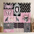thumbnail image 1 of Homewish Gothic Skull Skeleton Black Out Curtains,Victorian Flower Curtains Pack of 2 (42x63 Each),Country Floral Bedroom Curtains For Teens,Super Cozy Room Decor, 1 of 6