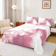 thumbnail image 1 of Homewish Gradient Marble Full Size Sheets 4-Piece for Kids Children Teens,Abstract Ombre Breathable Bed Sheets,Marbling Stone Pattern Lightweight Sheet Sets,Ultra Soft Home Decor, 1 of 7