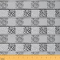 thumbnail image 1 of Homewish Grey Cheetah Print 01 for Adult, Fashion Patchwork Buffalo Room Decor Fabric by the Yard, Romantic Anniversary Sewing Fabric, Luxury Bedroom Decor, 1 of 6