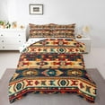 thumbnail image 1 of Homewish Hippie Aztec 2pcs Bedding Comforter Set For Teens Female Men,Exotic Style Twin Comforter Sets,Bohemian Tribal Breathable Bedding Set,Ultra Soft Home Decor,Reversible, 1 of 8