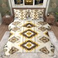 thumbnail image 1 of Homewish Hippie Aztec Bedding Comforter Set 7 Pieces for Female Men Women,Exotic Style Full Bedding Set Lightweight,Abstract Bohemian Geometric Fitted Sheet Flat Sheet,Lightweight Room Decor, 1 of 8