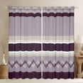 thumbnail image 1 of Homewish Hippie Plum Abstract Black Out Curtains for Women, Chic Minimalism Curtains Pack of 2 (42x63 Each), Modern Fashion Theme Bedroom Curtains, Black Out Curtains Bedroom Decor, 1 of 7