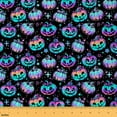 thumbnail image 1 of Homewish Horror Gothic Pumpkin Fabric by the Yard 2 Yards, Mystic Stars Galaxy Sewing Fabric, Happy Halloween Theme Fabric for Sewing, Microfiber Bedroom Decor, 1 of 6