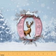 thumbnail image 1 of Homewish Initial Letter O Fabric by the Yard 2 Yards for Kids, Kawaii Dreamy Deer Elk Sewing Fabric, Christmas Fairy Tale Fabric for Sewing, Luxury Bedroom Decor, 1 of 6